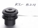 Рулевая колонка 1-1/8 п/интегр. Kenli KL-411 черный (черный)