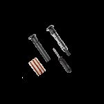 Заглушки руля с инструментом и комплектом по ремонту бескамерки Zefal Z BAR TOOL