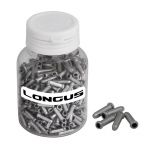 Конец троса Longus, серебряный (500шт)