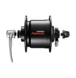 Втулка задняя Shimano, Динамо- DH-C3000-3N-QR, NEXUS, 6V 3.0W, OLD:100MM, QR эксцентр, W/SM-DH10, черный,9x100 QR, насыпной, 100 мм,эксцентрик, 32H