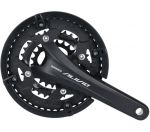 Шатуны Shimano FC-T4060 ALIVIO, 175мм, 48X36X26, интегрированная ось, защита звезд, без каретки