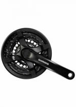 Шатуны Shimano FC-TY501, 170мм, 42X34X24, 6/7/8 шв, защита звезд