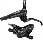 Тормоз гидравл. дисковое Shimano MT501-E переднее (левая ручка, 4-поршн. калипер BR-MT520, гидролиния 1000мм, D03S)