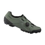 Веловзуття Shimano XC300 з широкою колодкою зелене, розм. EU45
