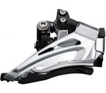 Переключатель передний Shimano FD-M6025-L, DEORE 2X10, LOW CLAMP, TOP-SWING, DOWN-PULL, хомут