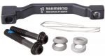 Адаптер для дисков тормозов Shimano, передний SM-MA90-F180P/P, ротора 180мм, POST-type