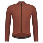 Велоджерси Shimano Stile long sleeves утепленное, коричневое, разм.