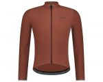 Велоджерси Shimano Stile long sleeves утепленное, коричневое, разм. XL