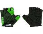 Рукавички дитячі ONRIDE Gem Чорний-зелений 9-10