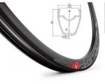 обод Mach1 STORMER 17 700C 28отв., TLR, черный, 440г