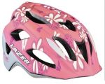 Шлем LAZER P`NUT детский, розовые цветы.