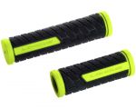 Ручки руля Longus GRID SHIFT, неоновый желтый/черный