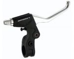 Тормозные ручки Longus (пара) для V-Brake, Al/пластик, 3 пальца