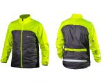Вітровка ONRIDE Fit сірий-жовтий неон L