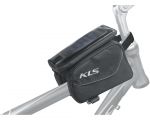Сумка с креплением на раму и вынос KLS Alpha (0.9 л) черный