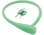 Замок тросиковий KLS Sunny зелений 45х600 мм