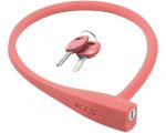 Замок тросиковий KLS Sunny рожевий 45х600 мм