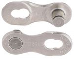 Замок цепи KMC 12R EPT серебряная упаковка 2 шт.