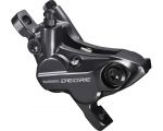 Калипер гидравл диск тормозов Shimano BR-M6120 DEORE, монтаж РМ160мм, колодка D03S полимер