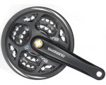 Шатуны Shimano FC-M311, 170мм, 42X32X22 защита звезд