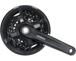 Шатуны Shimano FC-MT210-3, 175мм, 40X30X22, интегрированная ось, защита звезд, без каретки