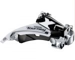 Переключатель передний Shimano FD-TY510, Top-Swing, универсальная тяга, хомут 34,9 (S/M адаптеры), для 48Т