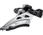 Переключатель передний Shimano FD-M4100, DEORE 2X10, SIDE SWING, FRONT-PULL, хомут 34,9/31,8/28,6мм адаптер, макс. 38зуб.