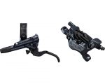 Тормоз гидравл. дисковое Shimano M7120 SLX переднее (левая ручка, 4-поршн калипер, J-kit гидролиния 1000мм)