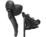 Тормоз гидравл диск Shimano RX400-1 GRX, передний (левая тормозная ручка/шифтер ST-RX600 2-быстрый, калипер BR-RX400, гидролиния 1000мм)