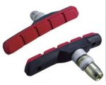 Колодки тормозные Alligator VB-610 72 мм для V-Brake черно-красные.