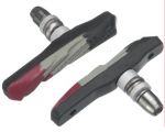 Тормозные колодки Alligator VB-697 72 мм трехкомпонентные для V-Brake черные