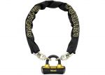 Замок ONGUARD MASTIFF Цепь 110cм x 10мм усиленный титаном + Boxer U-lock, 4 ключа + 1 с подсветкой