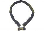 Замок ONGUARD REVOLVER Chain Combo. Цепь из закаленной стали 120см х 8мм. Замок с системой X4P. Кодовый на 4 цифры