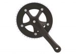 Комплект шатунів PROWHEEL SINGLE Solid-246T-F-1 46T 175mm black
