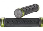 Грипсы Cannondale DC Dual Lock-On черные с зеленым