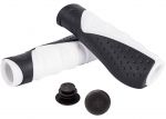 Грипсы Green Cycle GGR-501 130mm эргономичные, черно-белые