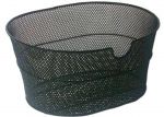 Корзина Bellelli Bici без кріплення, металева, овальна, чорна