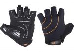 Перчатки Green Cycle Nimble без пальцев L черно-оранжевые