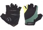 Перчатки Green Cycle Pillow без пальцев XL черный/зеленый/желтый