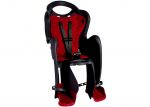 Сидіння задн. Bellelli Mr Fox Relax B-fix до 22кг, чорне з червоною підкладкою