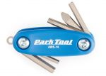 Набор из шестигран. и торкс Park Tool 3мм, 4мм, 5мм, T25. Отверка фигурная + плоская. размер набора 66mm