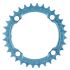 Зірка RACE FACE CHAINRING,NARROW WIDE,104X30,BLU,10-12S