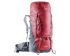 Рюкзак DEUTER Aircontact 45 + 10 цвет 5425 cranberry-graphite Для треккинга