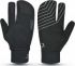 Рукавички Green Cycle Crab із закритими пальцями, утеплені, S, чорний
