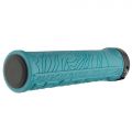 Грипсы RACE FACE, HALF NELSON, W/LOCK, TURQUOISE