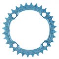 Зірка RACE FACE CHAINRING,NARROW WIDE,104X30,BLU,10-12S