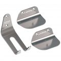 Крюк для хранения велосипеда LEZYNE STAINLESS PEDAL HOOK Серебристый Y16