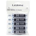 Баллон LEZYNE СО2 20G 5 штук Серебристый Y13