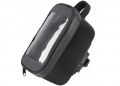 Сумка на верхнюю трубу рамы Green Cycle Phone hard bag, с отделением для телефона, 19x10,5x10, черный