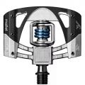 Педали Crankbrothers MALLET 3, серо-черная/синяя пружина